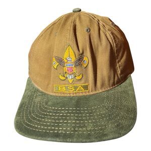 Vintage Boy Scouts of America (BSA) Hat Limited Edition 1996 Fabric Suede USA